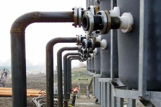 Sistema di trattamento delle acque delle barriera idraulica. Provincia di Torino