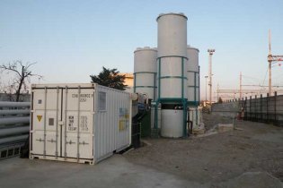 Progettazione, realizzazione e gestione barriera idraulica ed impianto di trattamento delle acque di falda. Provincia di Piacenza